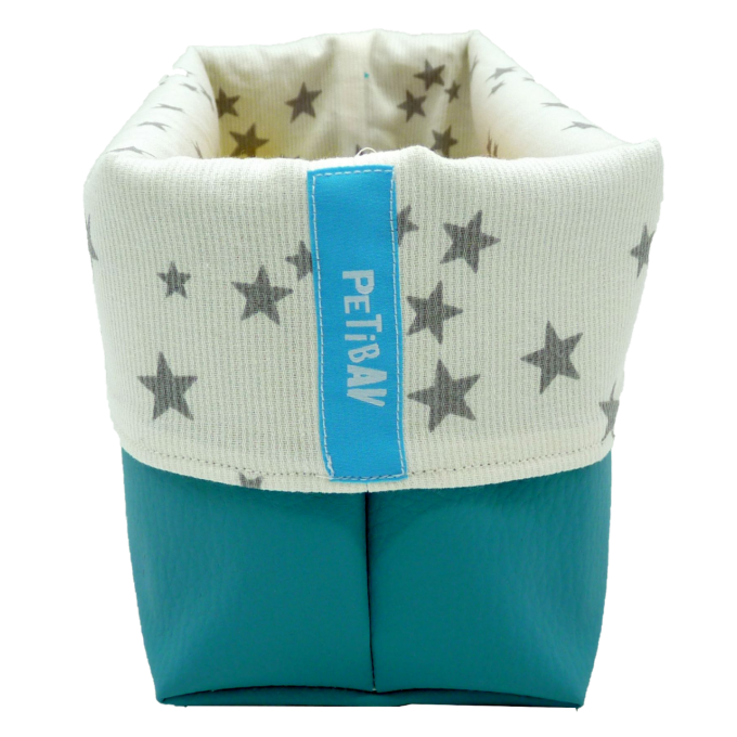 Panière Turquoise