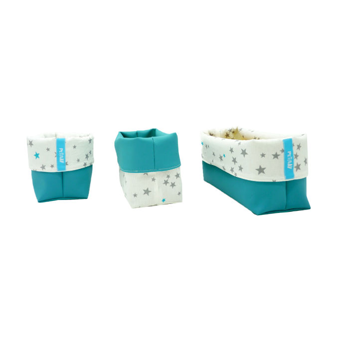 Panière Turquoise